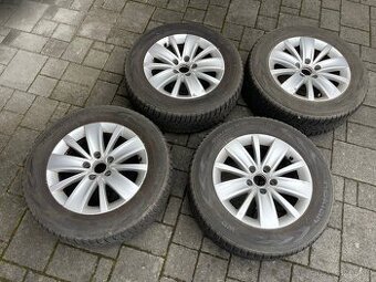 Alu kola VW Sharan R16 zimní pneu 215/60/16