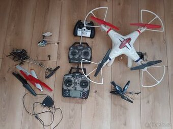 RC dron plus vrtulník