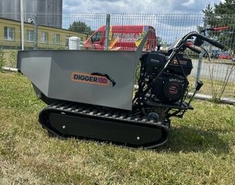 dumper, stavební kolečko, železný kůň, pásový dumper