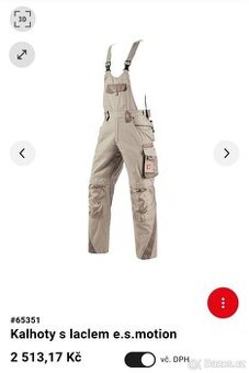 Engelbert Strauss kalhoty s laclem nové s cedulkou vel.52