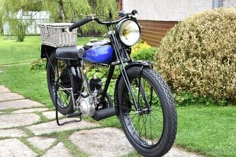 Historický motocykl z roku 1929