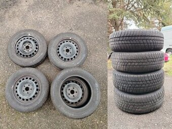 Sada zimních kol 195 65 R15 Barum Škoda Octavia 2