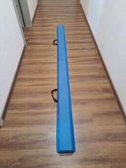 Gymnasticka kladina MASTER 240 x 10 cm EVA skladaci - modra