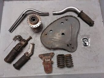 Jawa Perak - dily - sedlo, riditka, stitek apod