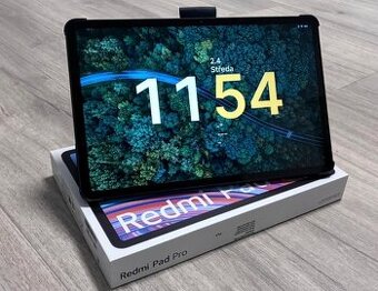Tablet Redmi Pad Pro – nový, používaný týden+faktura,záruka