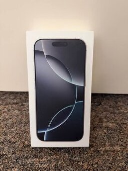 Apple iPhone 16 Pro 128gb White titanium. TOP stav.