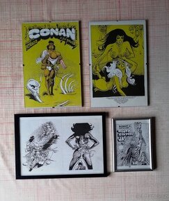 KÁJA  SAUDEK  -  4 obrazy