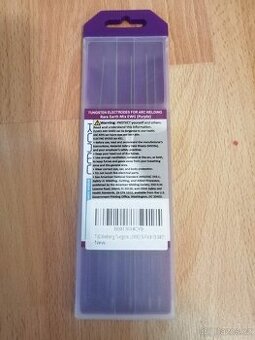 Wolframové elektrody pro TIG, fialové⭐