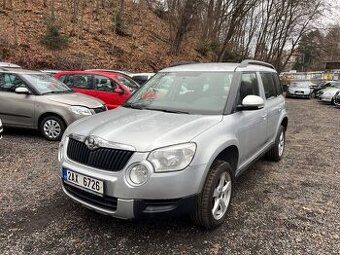 Škoda Yeti 1.8 TSI 118kW 4x4 tažné klima 2012 nové ČR