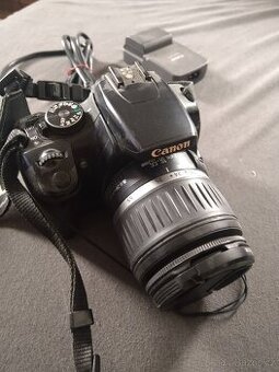 Digitální zrcadlovka Canon 400D + objektiv Canon 18-55