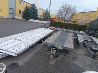 Autopřepravnik pro 2 auta 8,5m , 6m , 4,6m ložná plocha