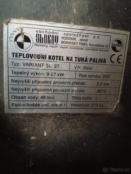 Kotel na tuhá paliva