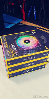 Corsair iCUE LL140 RGB – 140mm ventilátory (3 ks)