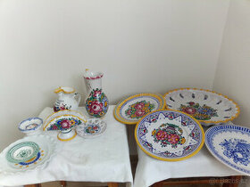 talíře ručně malované, Tupeská keramika