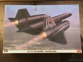 Model SR-71 Blackbird "Gravestone", 1/72, Hasegawa