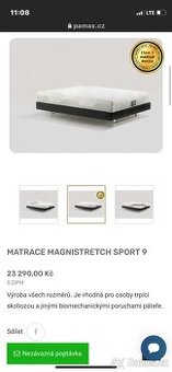 Matrace 90x200 sleva 14000,-