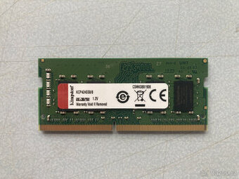 Paměťový modul Kingston 8GB DDR4 2400 pro notebooky
