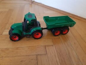 Traktor s přívěsem - 1