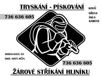 Tryskání - pískování