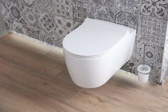 Závěsné WC Vitra - Rimless + Softclose sedátko