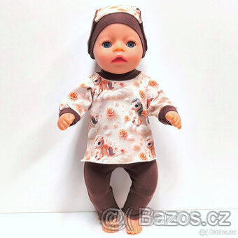 NOVÉ OBLEČKY NA BABY BORN soft touch little 36 cm