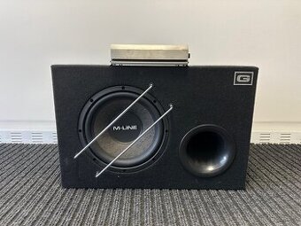 Subwoofer Gladen M Line 10 + zesilovač