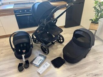 Cybex Balios S Lux Moon Black / sporťák+korba+autosedačka