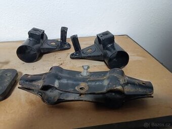 Jawa 350 držáky motoru držáky světla držák padací rám - 1