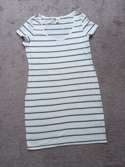 Bílé sportovní šaty Basic - 1