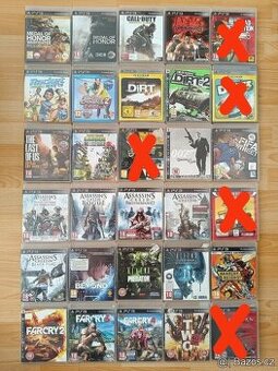 Hry na PS3 různé - ceny v popisu / PlayStation 3