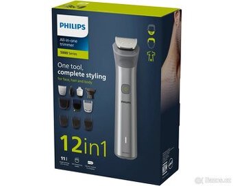 zastřihovač Philips Series 5000 12in1, jnový, záruka 2025 +