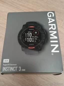 Garmin instinct 3 SOLAR 45mm, Black