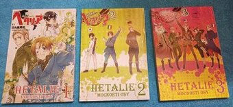 Manga Hetalie Mocnosti Osy 1-3 - 1