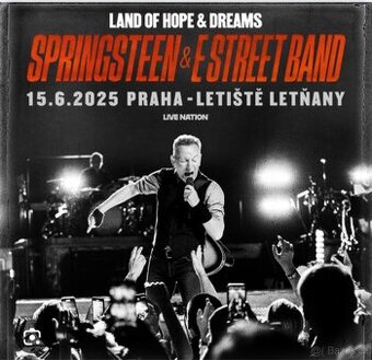 Bruce Springsteen Praha 15.6.2025