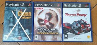 PS2 PES management plná hra+náhradní krabička