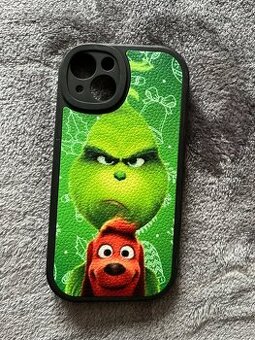 Vánoční kryt pro Apple iPhone 13 - Grinch