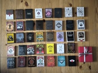 Hrací karty bicycle, theory11, stranger&streanger atd