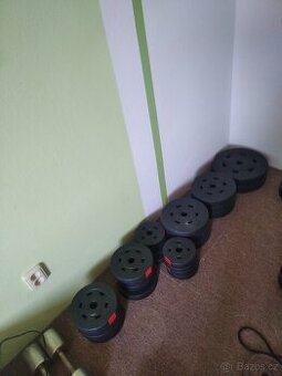 Prodám nové kotouče 110kg - 1