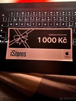 Poukázka iStores 1000 Kč