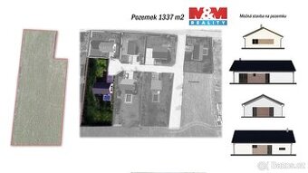 Prodej pozemku, 1337 m², Sedlčany