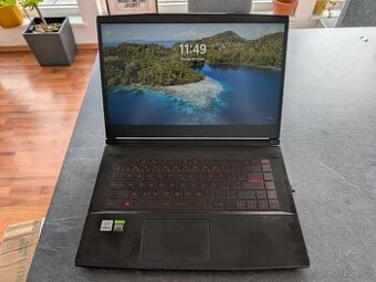 MSI GF65 herní notebook