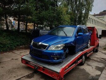 Dveře Octavia 2 kombi modrá race Blue rs