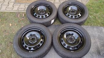 Komplet zima 5x112 205/55 R16 Dunlop 2x8+2x7,5