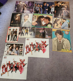 Německé bravo + mix plakátu(Smívání, Jonas brothers...)