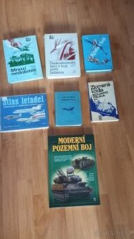 Konvolut knih s vojenskou tématikou, čs piloti RAF