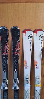 Dámské lyže,lyžáky,hůlky