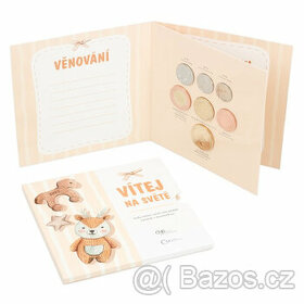Sada oběžných mincí 2023 Narození dítěte stand
