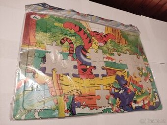 Retro puzzle Medvídek Pú – nerozbalené