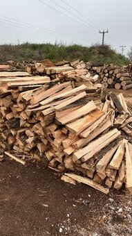 Palivové dřevo tvrdé - štípané metry