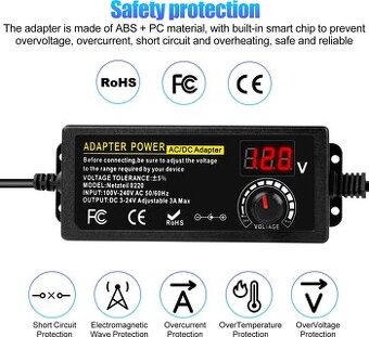 Univerzální napájecí adaptér.